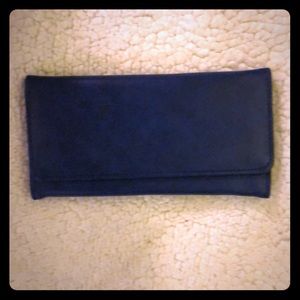 Faux Leather Trifold Wallet 5 colors